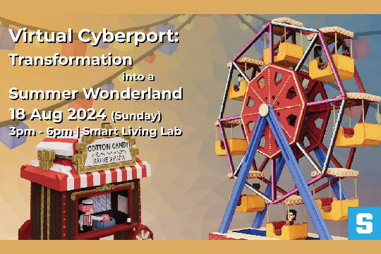 Virtual Cyberport: Transformation into a Summer Wonderland